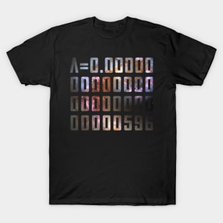 Cosmological constant - lambda T-Shirt